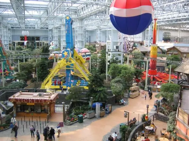 Какие магазины есть в торговом центре Mall of America?