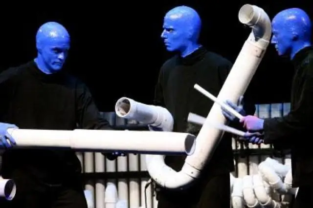 Что входит в Blue Man Group?