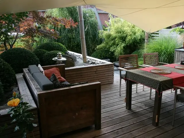 Есть ли у таунхаусов дворы?