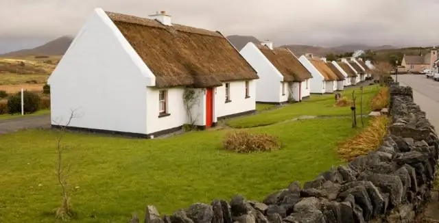 Из чего сделаны ирландские коттеджи?