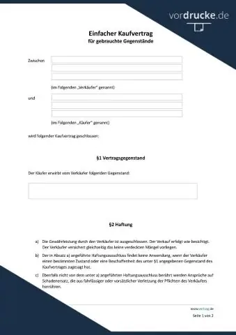 Что входит в договор купли-продажи?