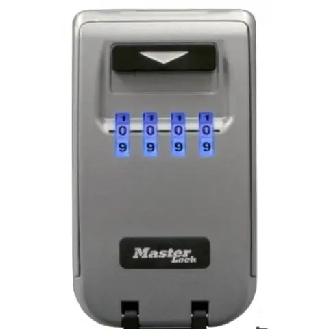 Как мне сбросить мой Master Lock 1500d?