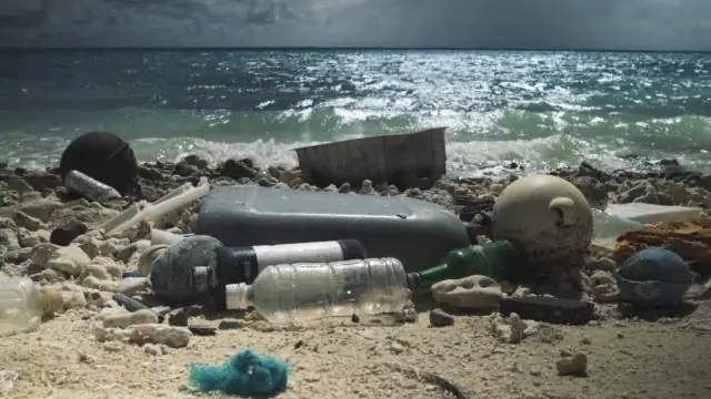 Как пластик на атолле Мидуэй попадает туда?