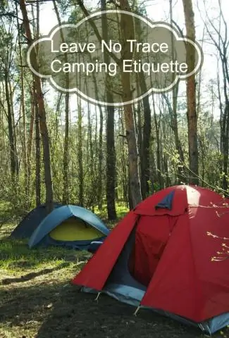 Что такое бесследный кемпинг?