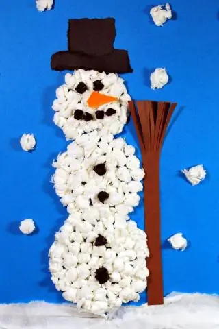 Как скатать снеговика?