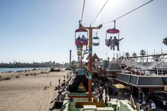 Сколько аттракционов есть на набережной Санта-Крус?