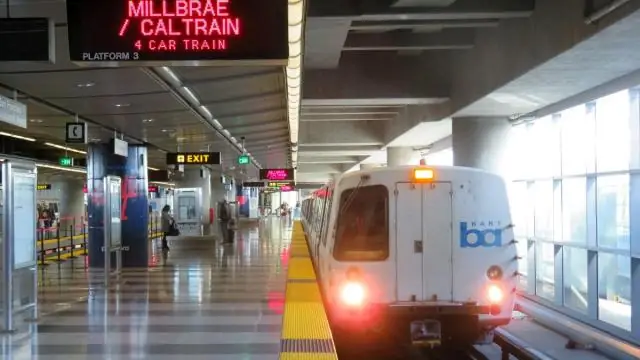 Где находится станция BART?