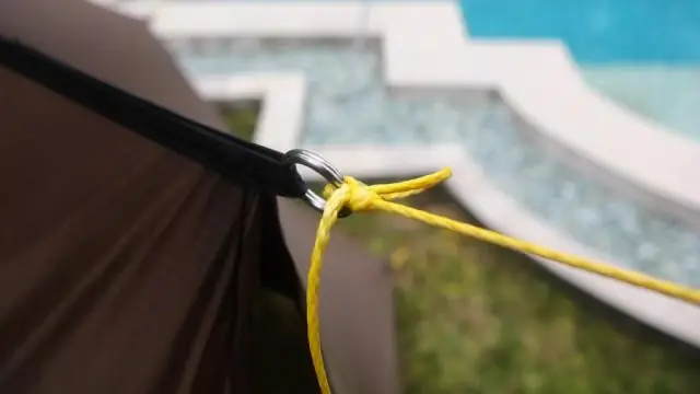 Какой узел лучше всего подходит для правильной установки палатки?