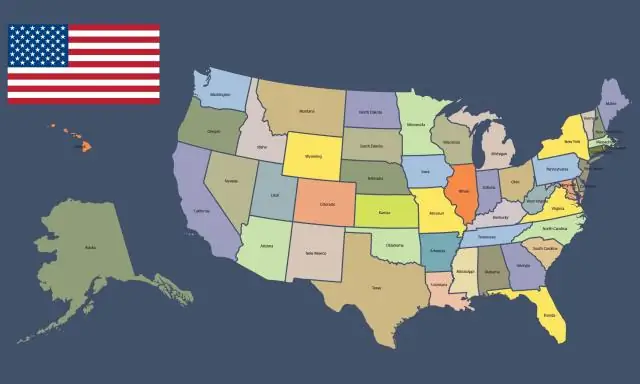 Как называются 50 штатов США?