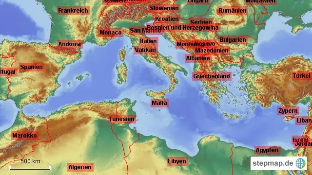 Какие страны находятся в Средиземноморье?