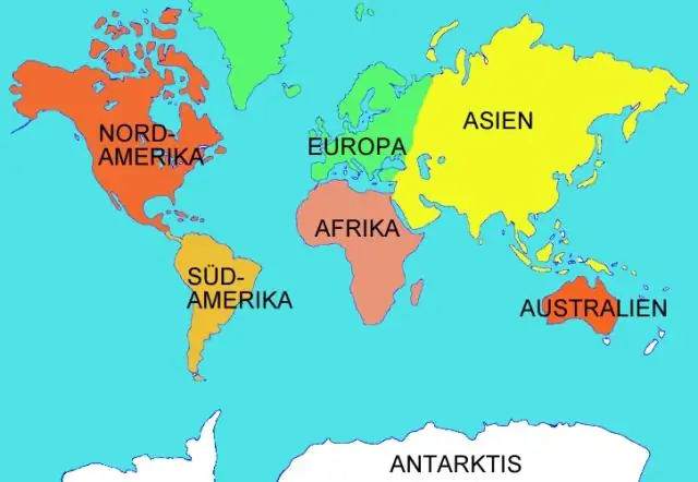 Какие страны составляют 7 континентов?