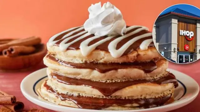 Сколько блинов в стопке в IHOP?