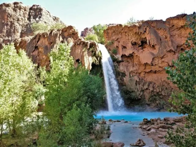 В каких штатах больше всего водопадов?
