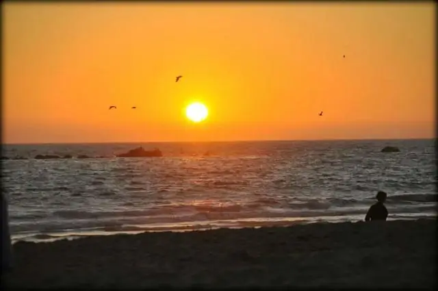 На каком пляже находится пирс Санта-Моники?