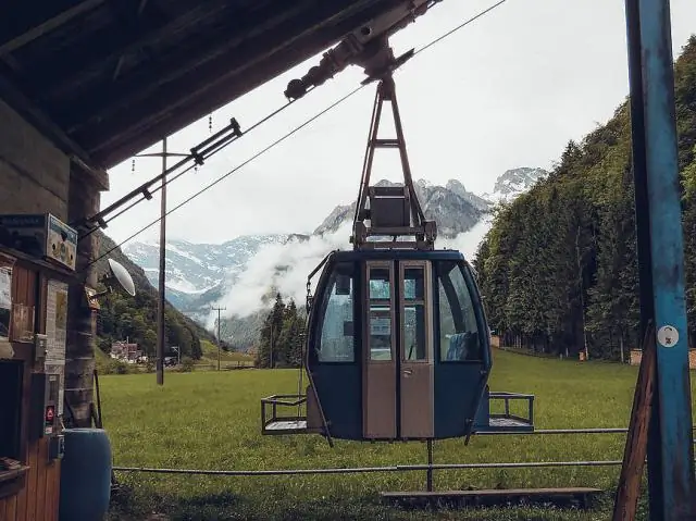 Есть ли в перевал Муни канатная дорога?