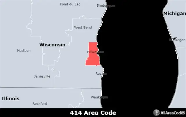 Где код 414 для сотовых телефонов?