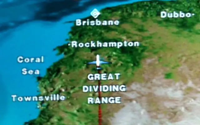 Сколько длится перелет из Тасмании в Брисбен?