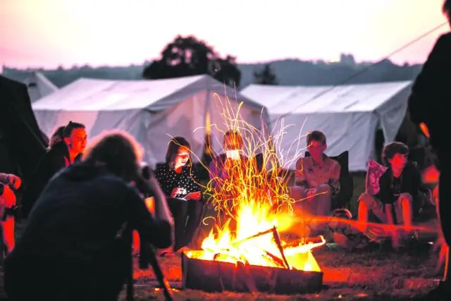 Что такое программа у костра бойскаутов?