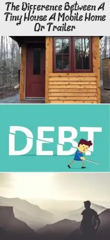 В чем разница между крошечным домом и кемпером?