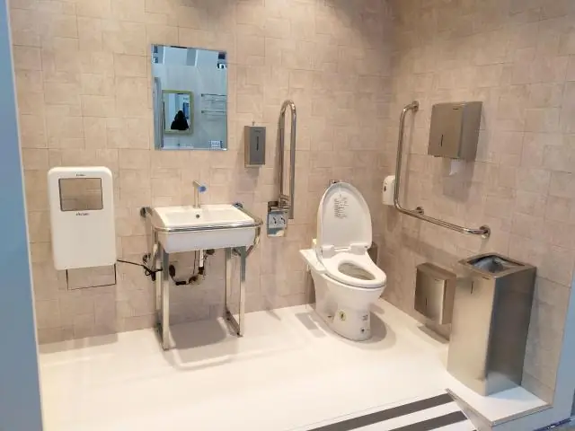 Как далеко торчит подвесной унитаз?