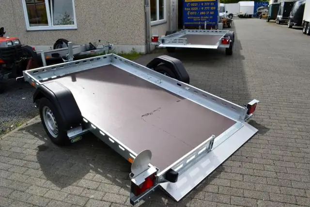 Насколько велик прицеп для мотоцикла?