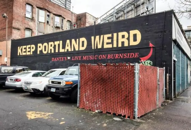 Где знак Keep Portland Weird?