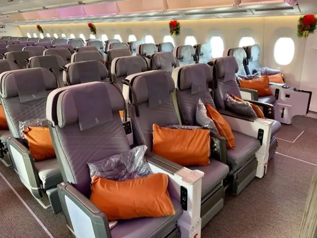 Что вы получаете в премиум-эконом-классе на рейсах Singapore Airlines?