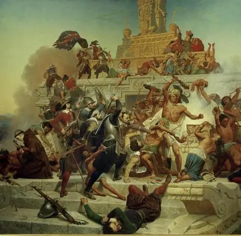 Как испанцы завоевали империю ацтеков?