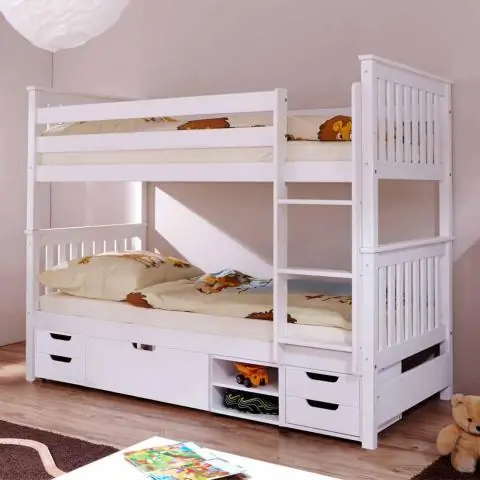 Каковы размеры двухъярусной кровати?