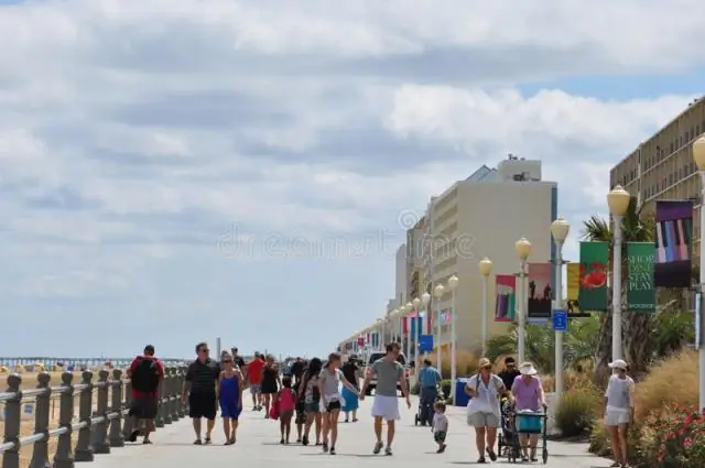 Как долго длится променад Вирджиния-Бич?