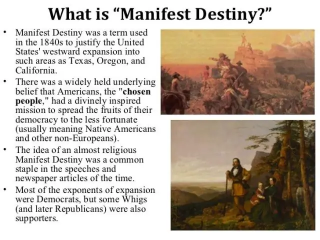 Кто создал идею Manifest Destiny?