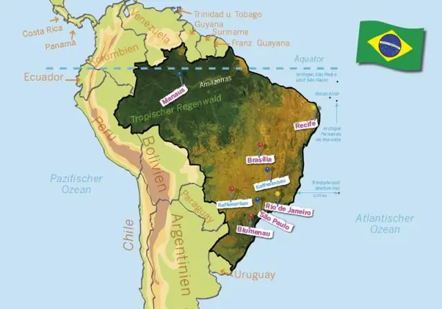 Где находится Бразильское нагорье?