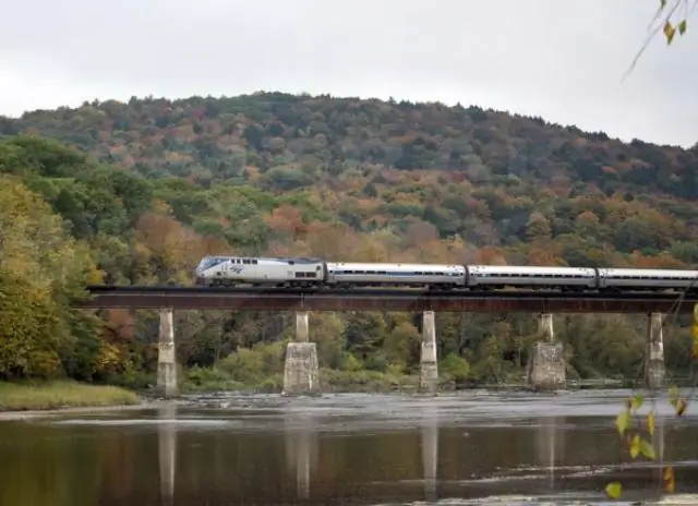Где останавливается Amtrak Vermonter?