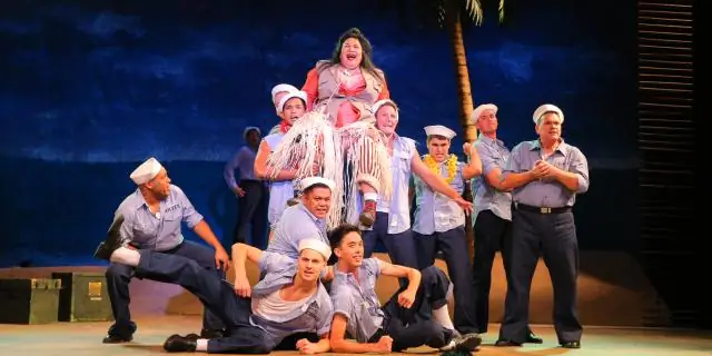 Где происходит мюзикл «Южный Тихий океан»?