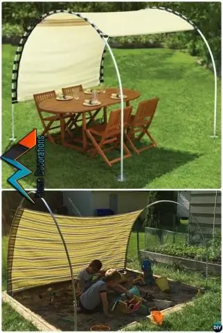 Как снять тент технологического навеса?