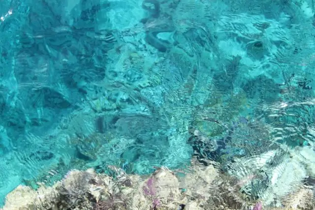 Откуда голубое пляжное стекло?