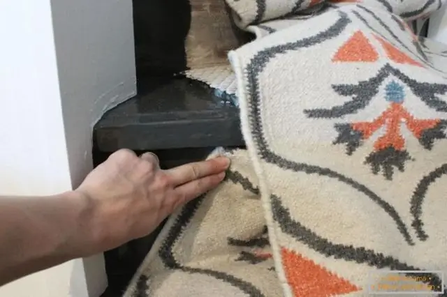 Как заменить ковер на нарах прицепа?