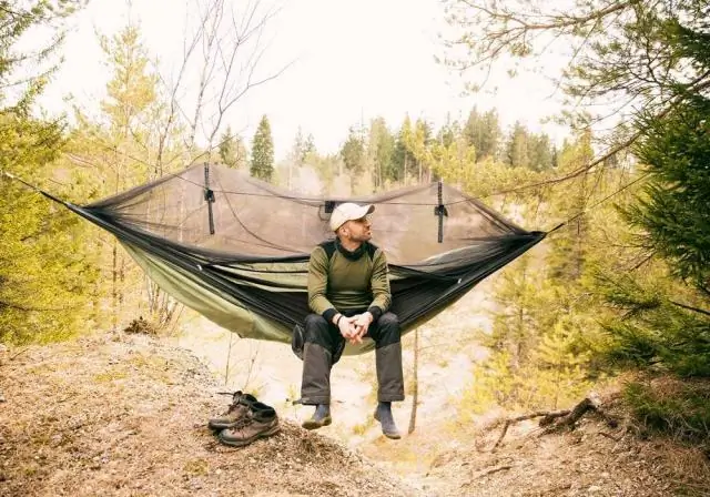 Как повесить гамак ENO?