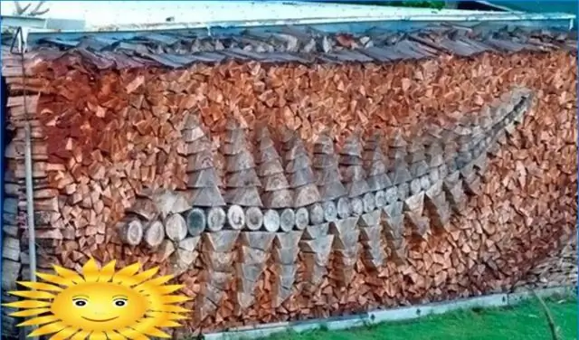 Как положить дрова в кострище?