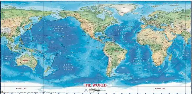 Где находится США на карте мира?