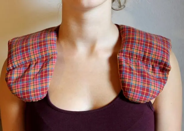 Как сделать выкройку подушки для шеи?