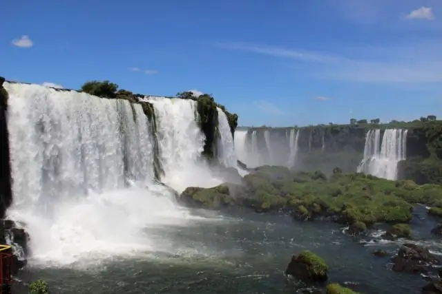 В каком месте больше всего водопадов?