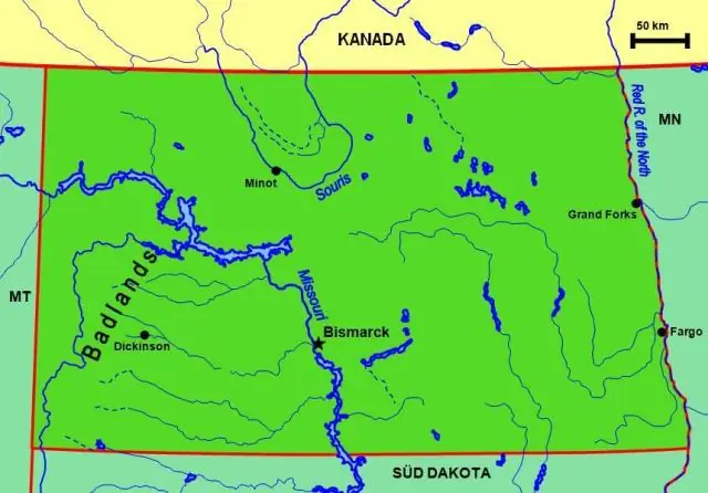 Граничит ли Северная Дакота с Канадой?