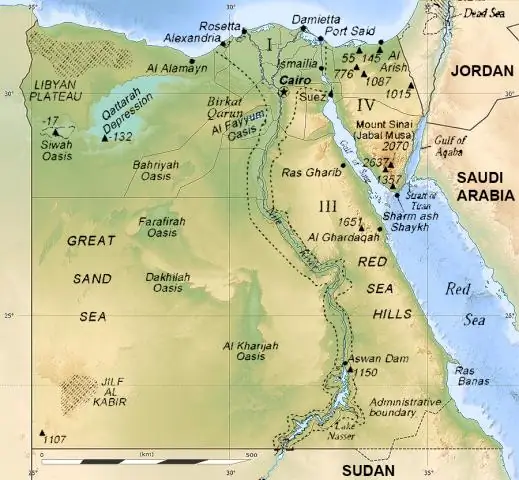 Какие 3 страны граничат с Египтом?