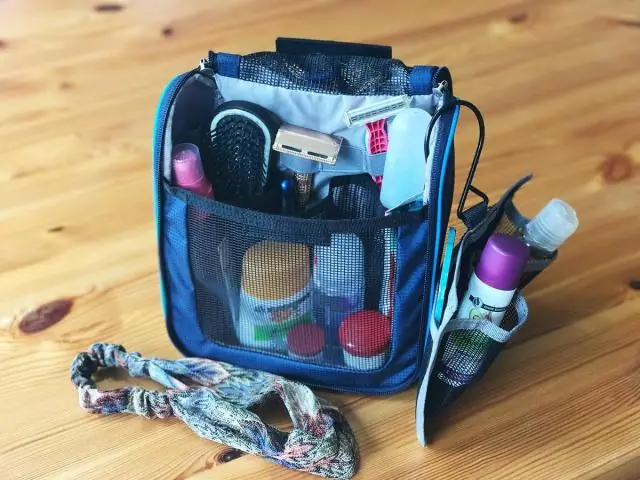 Что вы кладете в сумку для туалетных принадлежностей?