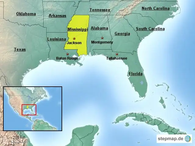 Какова география Миссисипи?