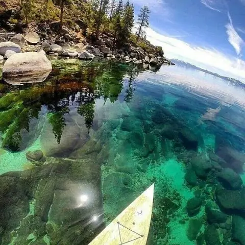 Озеро Тахо теряет воду?