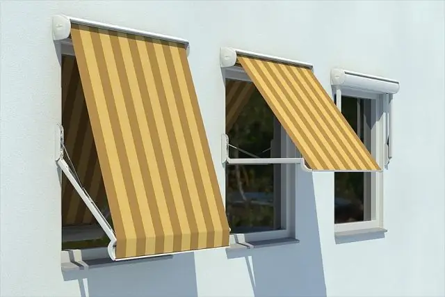 Как работает навесное окно?