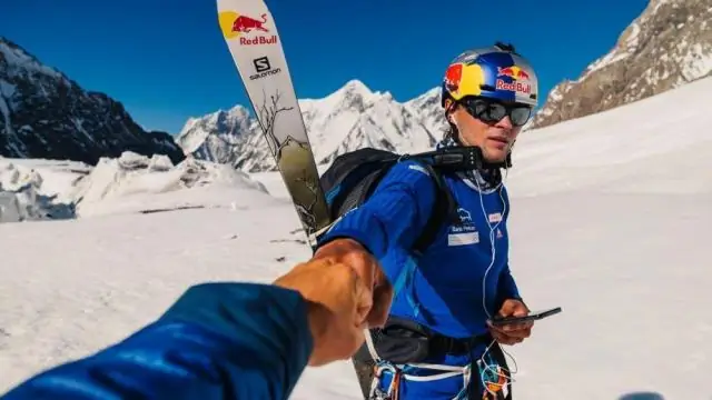 K2: Первый лыжный спуск