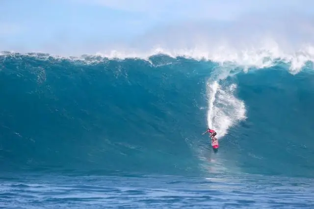 Эволюция серфера на больших волнах Грег Лонг